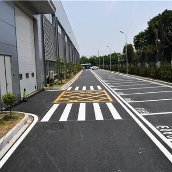 重庆区域厂区道路划线热熔施工公司