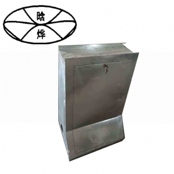 生产销售防撞墙接线箱盒整体热镀锌钢板玻璃钢门板焊接