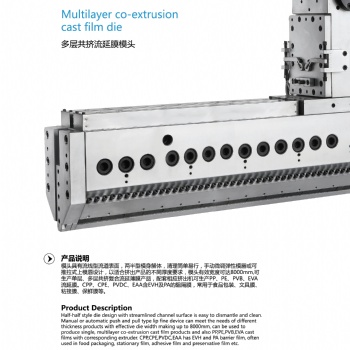 精岳供应优质自动膜内多层共挤流岩膜模头，厂家**，价格实惠，品质**，售后服务周到