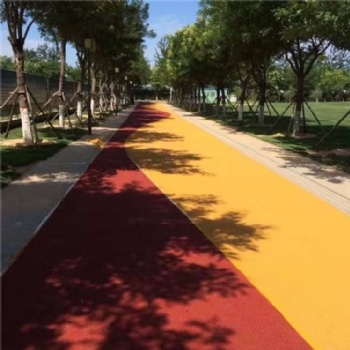 彩色路面 沥青改色 道路美化