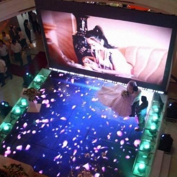 商场商业街LED地砖互动屏---赠送上百种互动素材