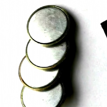 箱包磁铁 手提拉链包磁条 优质磁扣 单面铁壳磁块