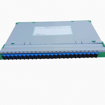 厂家直供24芯一体化托盘单层满配ODF盘阻燃一体化熔纤盘
