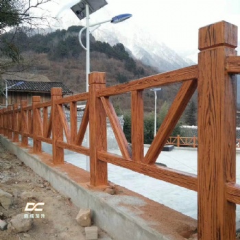 江西仿木护栏生产厂家水泥预制栏杆