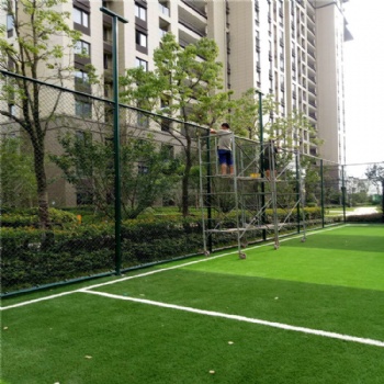 公园足球场地护栏隔离网 安装篮球钢丝防护网报价