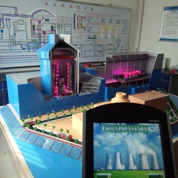 核电站模型；核电站演示模型