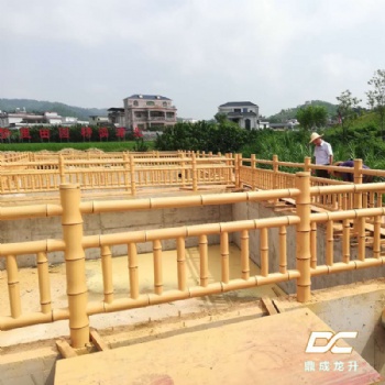 仿竹3-9江西仿木护栏水泥制品栏杆价格