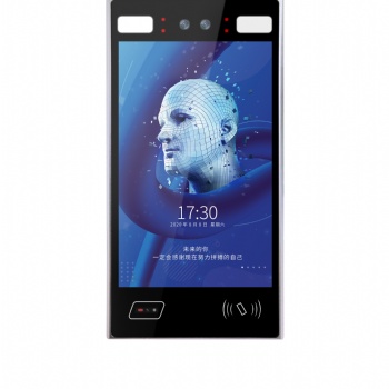 10.1寸平板双目刷卡+访客二维码一体机