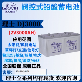 理士蓄电池DJ30002V3000AH青岛总代理现货