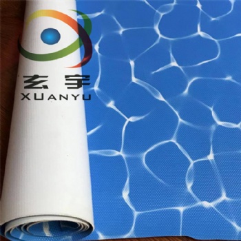 源头工厂生产供应PVC涂层布高强防水泳池布、水池布 ，水箱布 刀刮布