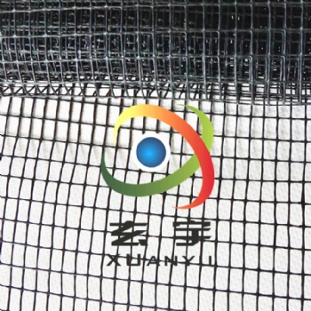厂家生产各种规格补墙接头防护PVC网格布 用于宠物笼 、隔离等