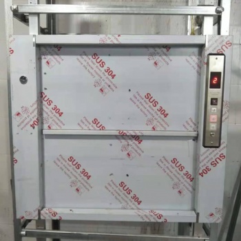 厂房货梯升降机简易仓库货梯液压双轨升降平台货运固定传菜机