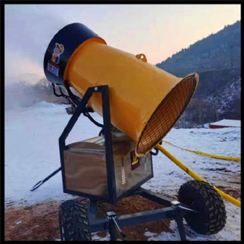 人工造雪机设备 自动摆头 雪量更大的人工降雪机 戏雪设备