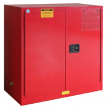 雅迪红色可燃物品存储柜，保障实验室安全