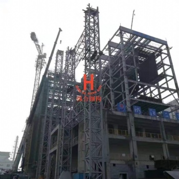 垃圾焚烧电厂管桁架高铁架管桁架工程建设