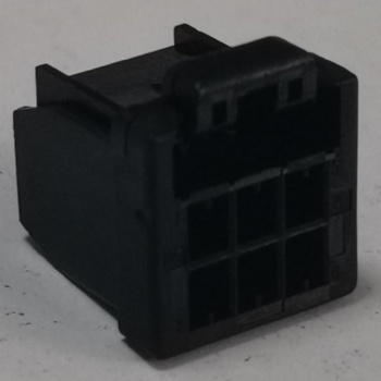 HRS广濑DF51K-6DS-2C(800)板对线连接器黑色插座6PIN间距2.0mm