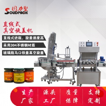 全自动旋盖机 固力坚真空旋盖机