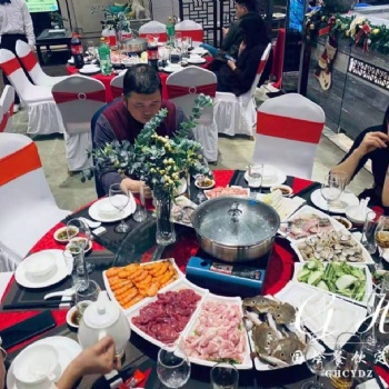 部门聚餐活动高端生蚝宴宴会酒席粤菜上门