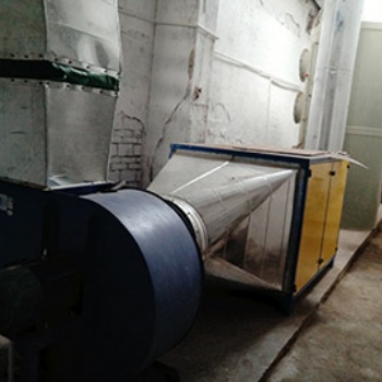 印刷废气处理工程具体工艺流程