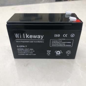 威尔克威蓄电池6-GFM-7威尔克威电池12V7AH