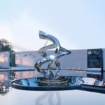 武汉大型雕塑工厂定制各种造型玻璃钢雕塑不锈钢雕塑园林景观小品