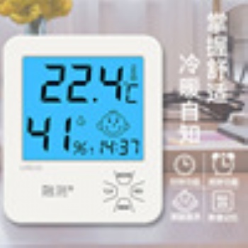 家用电子温湿度计室内婴儿房带背光干湿数显温湿度表LX8112