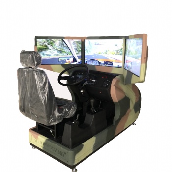 三屏汽车驾驶模拟器 驾驶模拟测试功能多型号齐全