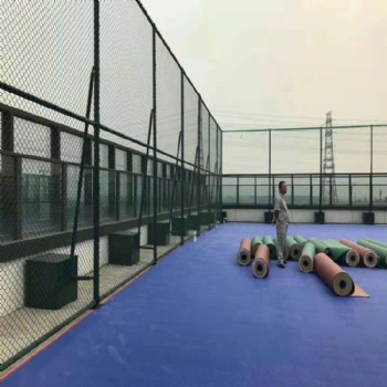 舟山楼顶足球场围网 体育围栏网 球场围网生产安装