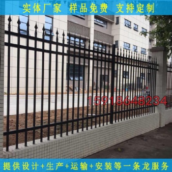 厂家佛山市方管栏杆围栏 工地临时围墙护栏 广州厂区隔离栅栏