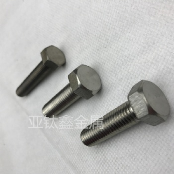 深圳厂家现货销售钛合金钛螺丝螺母钛紧固件批发