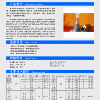 新成石墨石墨微粉.在高温下具有.抗氧化性.自润性.具有良好的导电性