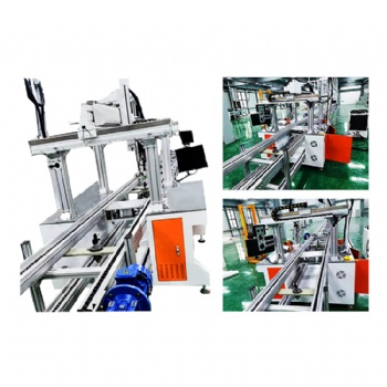 鑫德激光设备厂家 贯穿式自动激光焊接机 连续光纤焊 锂电池pack激光焊机