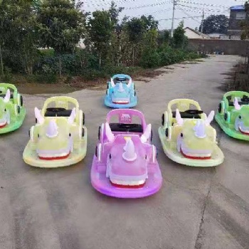 户外广场游乐场夜市摆摊通体发光双人犀牛小爱电瓶车