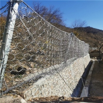 陕西安康防滑坡落石防护网 RXI-200被动防护网 山体边坡主动柔性防护网厂家
