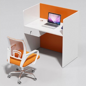 沈阳现代简约职员办公桌卡位办公室桌椅组合单人双人工位员工屏风