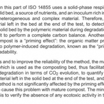 ISO14855,堆肥降解,纤维降解