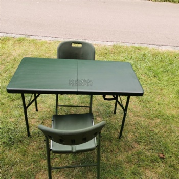1.22米全折叠吹塑桌 户外便携野餐桌 多功能折叠桌