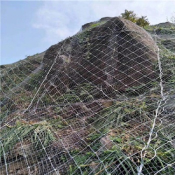 贵州遵义防山体滑坡坠落石防护网GPS2主动防护网铁路斜坡被动防护网矿山护坡绿化网