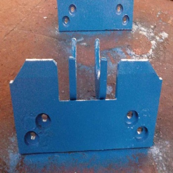 生产刮板输送机舌板 护轴板 铸钢矿用半滚筒 链板输送机