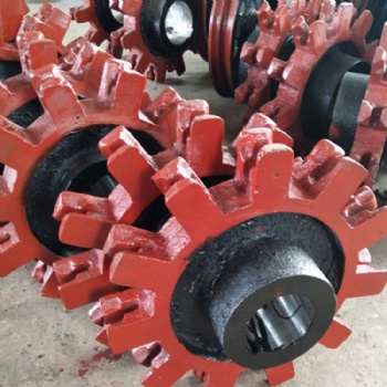 矿用40T刮板机链轮 工业传动链轮 减速机传动链轮 不易磨损