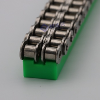 聚乙烯链条导轨12a双排导轨输送环形导轨塑料滑块导向件耐磨条