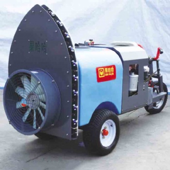果哈哈S6水冷柴油机 三轮乘坐式风送果园喷雾机