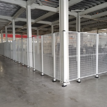 科尔福仓库护栏 机械手护栏 工业护栏多种颜色可定制