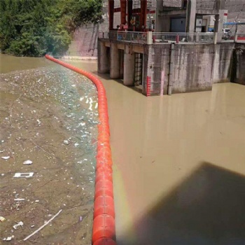 河道水面拦截漂浮垃圾的拦污排浮筒
