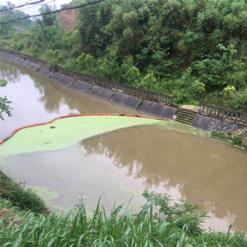 河道拦截水面漂浮垃圾的拦污排浮筒