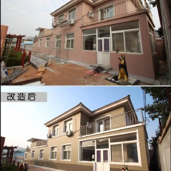 大连美墅厂家各类活动房**、旧房翻新、一体化服务。