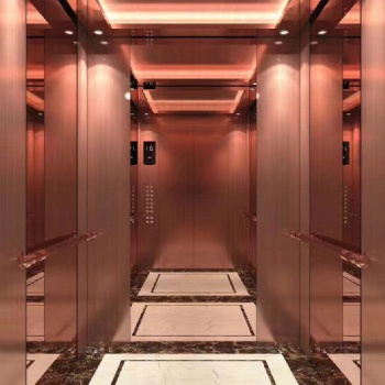 电梯二次装修欧式轿厢装潢效果图电梯装饰 电梯装修电梯装潢
