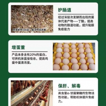 解毒提免护肠增蛋功能性营养型家禽饲料添加剂