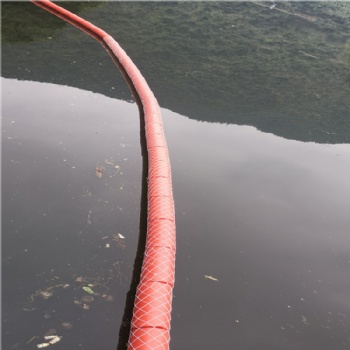 水电站组合式挂网拦截水面漂流垃圾塑料拦污浮筒