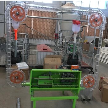 猪场自动化供料系统养猪设备自动料线料塔